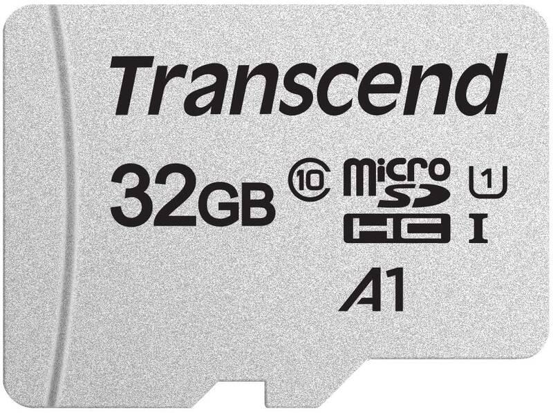 Paměťová karta Transcend 300S microSDHC 32GB UHS-I U1 adapter