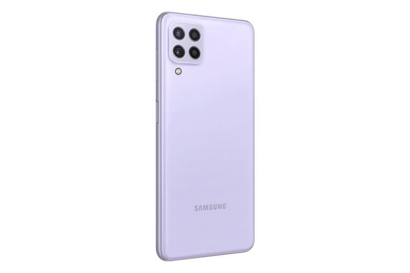 Mobilní telefon Samsung Galaxy A22 128 GB fialový, Mobilní, telefon, Samsung, Galaxy, A22, 128, GB, fialový
