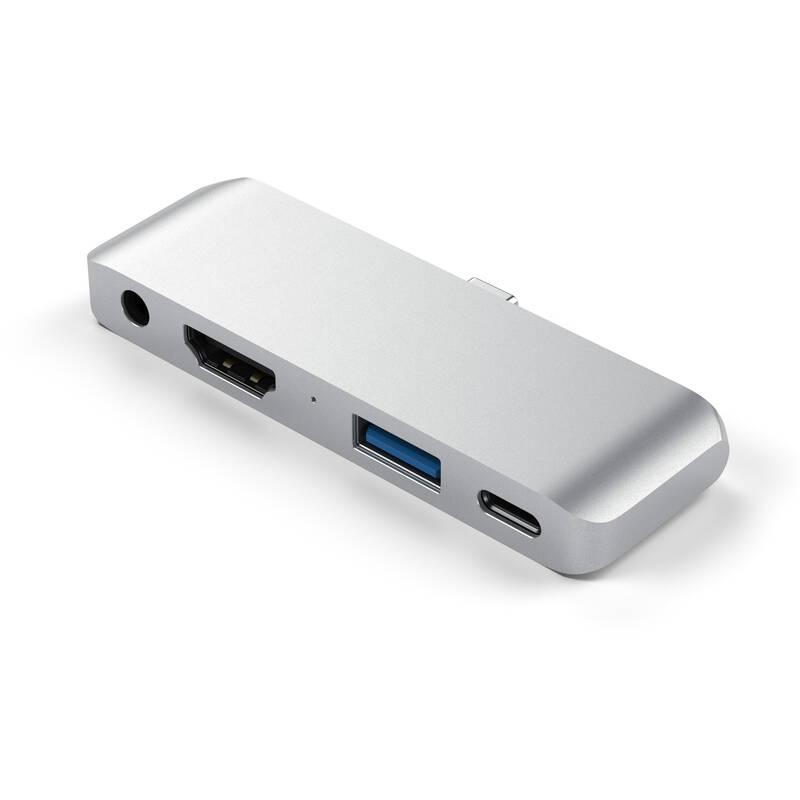 USB Hub Satechi USB-C Mobile Pro Hub stříbrný, USB, Hub, Satechi, USB-C, Mobile, Pro, Hub, stříbrný