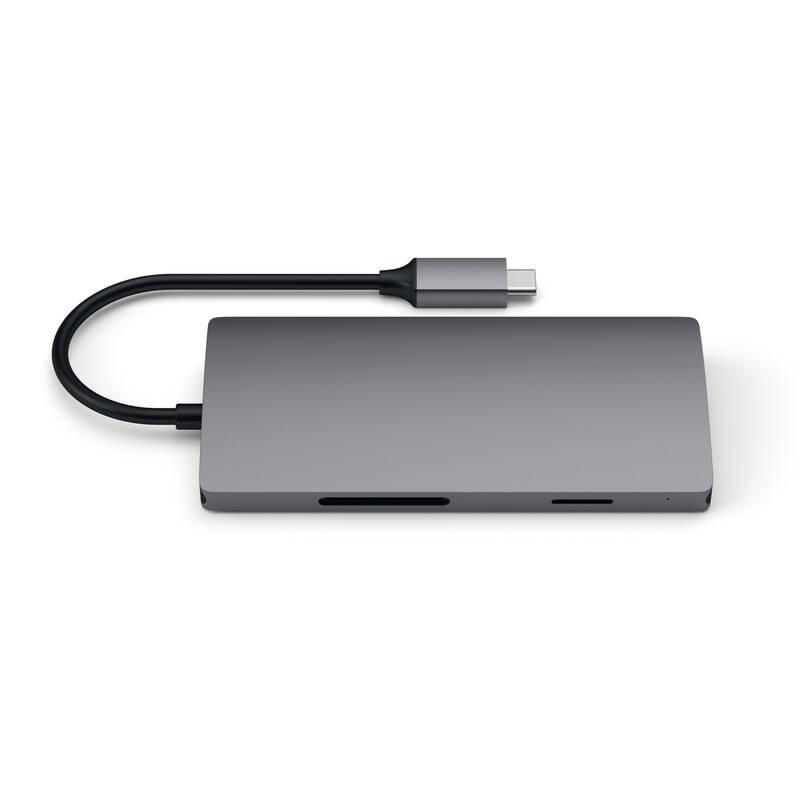 USB Hub Satechi USB-C Multi-Port Adapter šedá, USB, Hub, Satechi, USB-C, Multi-Port, Adapter, šedá