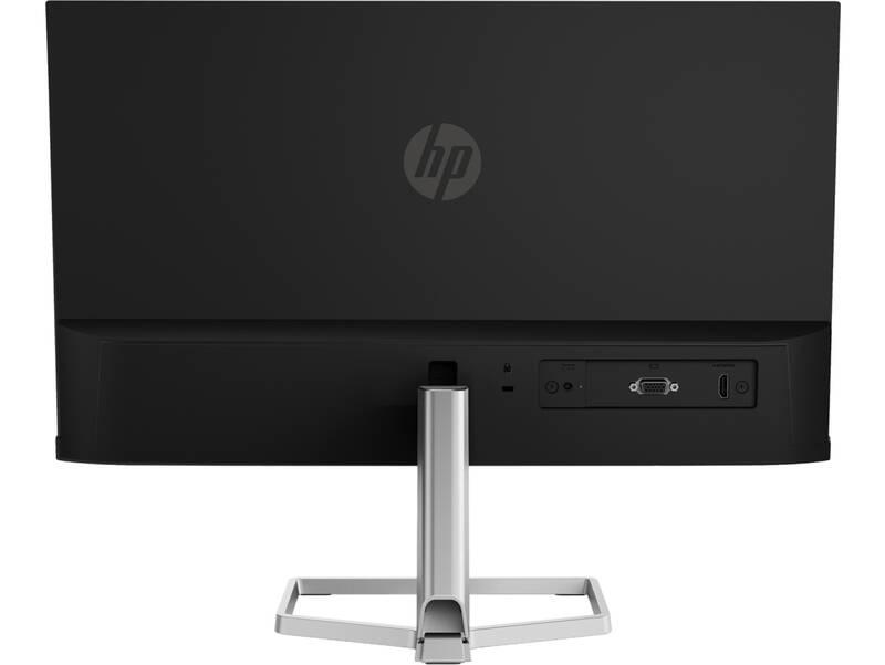 Monitor HP M22f černý stříbrný, Monitor, HP, M22f, černý, stříbrný
