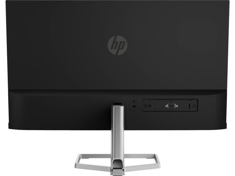 Monitor HP M24f černý stříbrný sklo, Monitor, HP, M24f, černý, stříbrný, sklo
