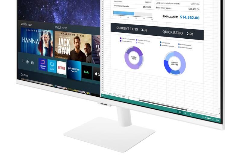 Monitor Samsung Smart Monitor M5 bílý