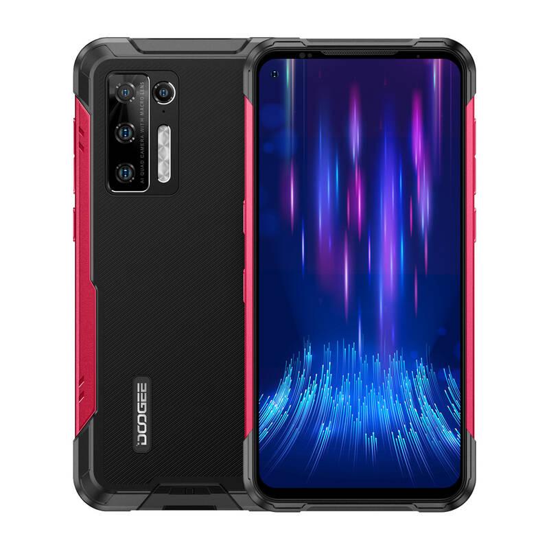 Mobilní telefon Doogee S97 Pro Laser Meter černý červený