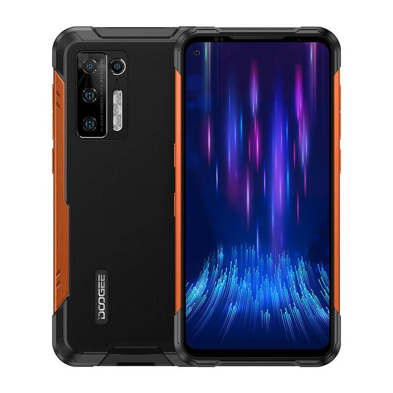 Mobilní telefon Doogee S97 Pro Laser Meter černý oranžový, Mobilní, telefon, Doogee, S97, Pro, Laser, Meter, černý, oranžový