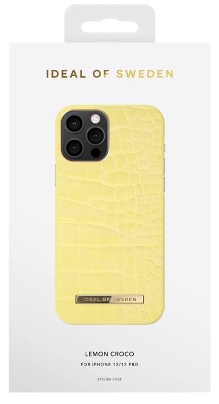 Kryt na mobil iDeal Of Sweden Atelier Case na Apple iPhone 12 12 Pro - Lemon Croco, Kryt, na, mobil, iDeal, Of, Sweden, Atelier, Case, na, Apple, iPhone, 12, 12, Pro, Lemon, Croco