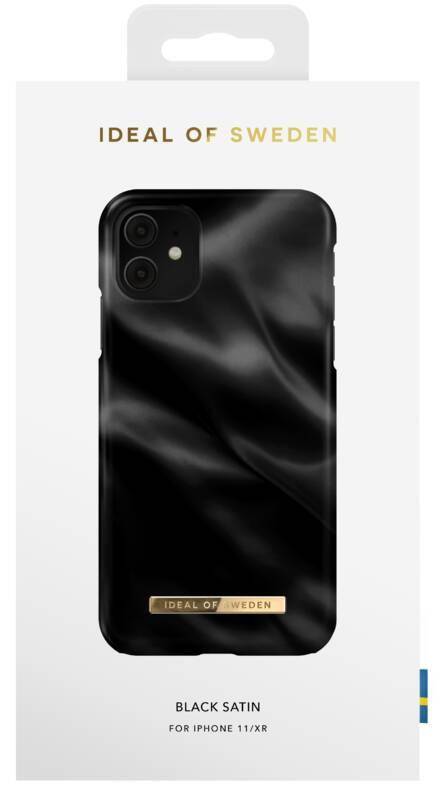 Kryt na mobil iDeal Of Sweden Fashion na Apple iPhone 11 XR - Black Satin