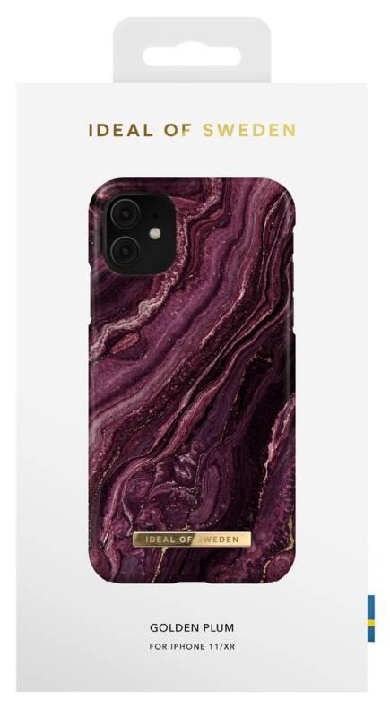 Kryt na mobil iDeal Of Sweden Fashion na Apple iPhone 11 XR - Golden Plum