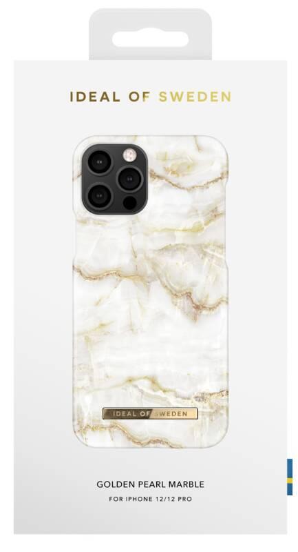 Kryt na mobil iDeal Of Sweden Fashion na Apple iPhone 12 12 Pro - Golden Pearl Marble, Kryt, na, mobil, iDeal, Of, Sweden, Fashion, na, Apple, iPhone, 12, 12, Pro, Golden, Pearl, Marble