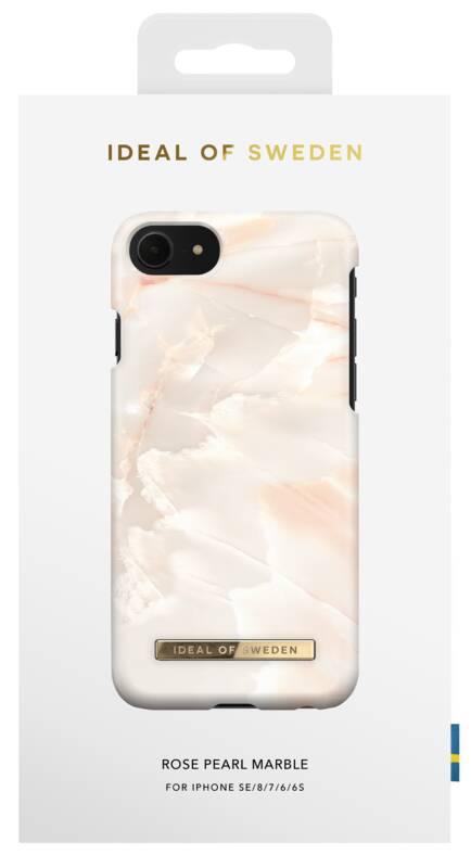 Kryt na mobil iDeal Of Sweden Fashion na Apple iPhone 8 7 6 6s SE - Rose Pearl Marble