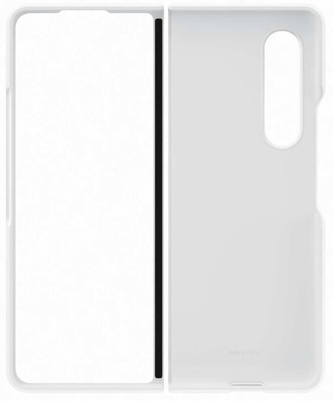 Kryt na mobil Samsung Silicone Cover Galaxy Z Fold3 bílý, Kryt, na, mobil, Samsung, Silicone, Cover, Galaxy, Z, Fold3, bílý