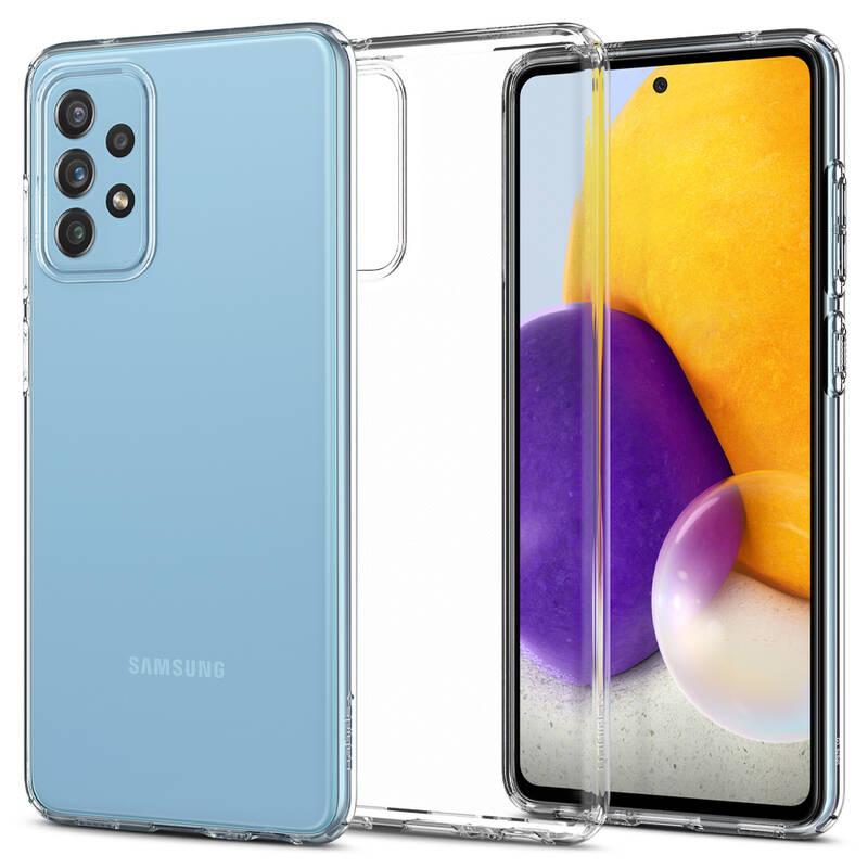 Kryt na mobil Spigen Liquid Crystal na Samsung Galaxy A72 průhledný