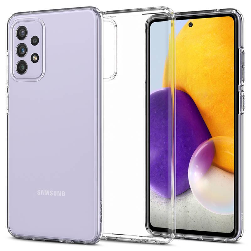 Kryt na mobil Spigen Liquid Crystal na Samsung Galaxy A72 průhledný