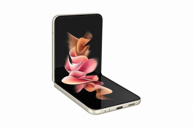 Mobilní telefon Samsung Galaxy Z Flip3 128 GB 5G krémový, Mobilní, telefon, Samsung, Galaxy, Z, Flip3, 128, GB, 5G, krémový