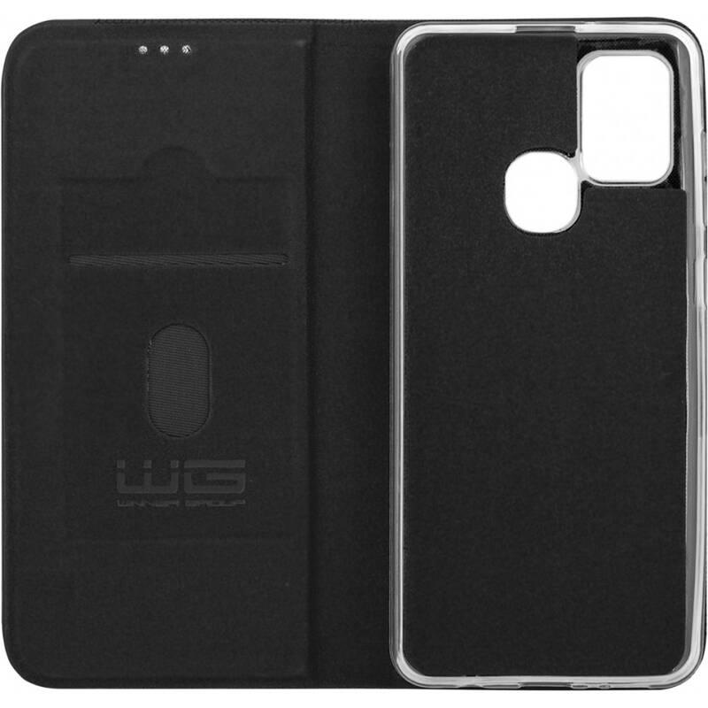Pouzdro na mobil flipové WG Flipbook Duet na OnePlus Nord N100 černé