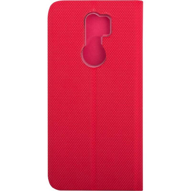 Pouzdro na mobil flipové WG Flipbook Duet na Xiaomi Redmi 9 červené