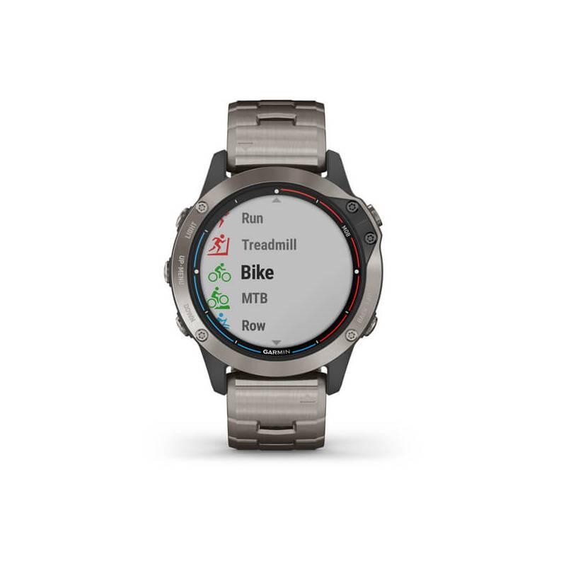 GPS hodinky Garmin Quatix6 PRO Saphire - Titanium Titanium, GPS, hodinky, Garmin, Quatix6, PRO, Saphire, Titanium, Titanium