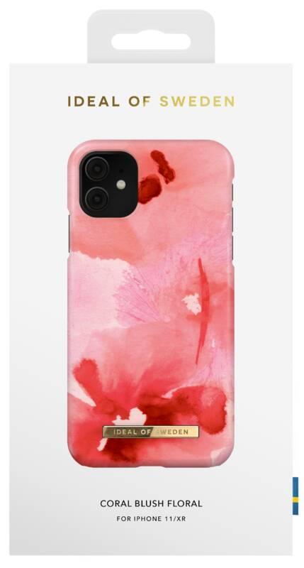 Kryt na mobil iDeal Of Sweden Fashion na Apple iPhone 11 XR - Coral Blush Floral