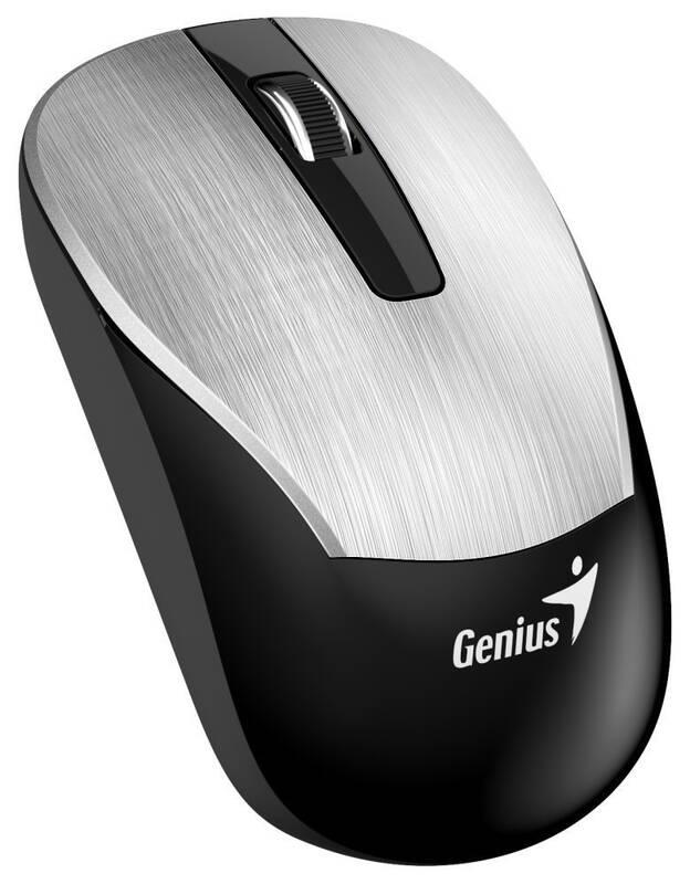 Myš Genius ECO-8015 stříbrná, Myš, Genius, ECO-8015, stříbrná