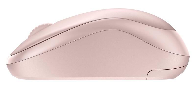 Myš Logitech Wireless Mouse M220 Silent růžová