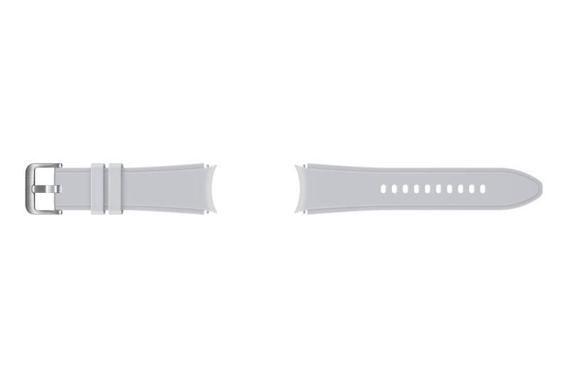 Řemínek Samsung Galaxy Watch4 Classic 42mm, sportovní stříbrný