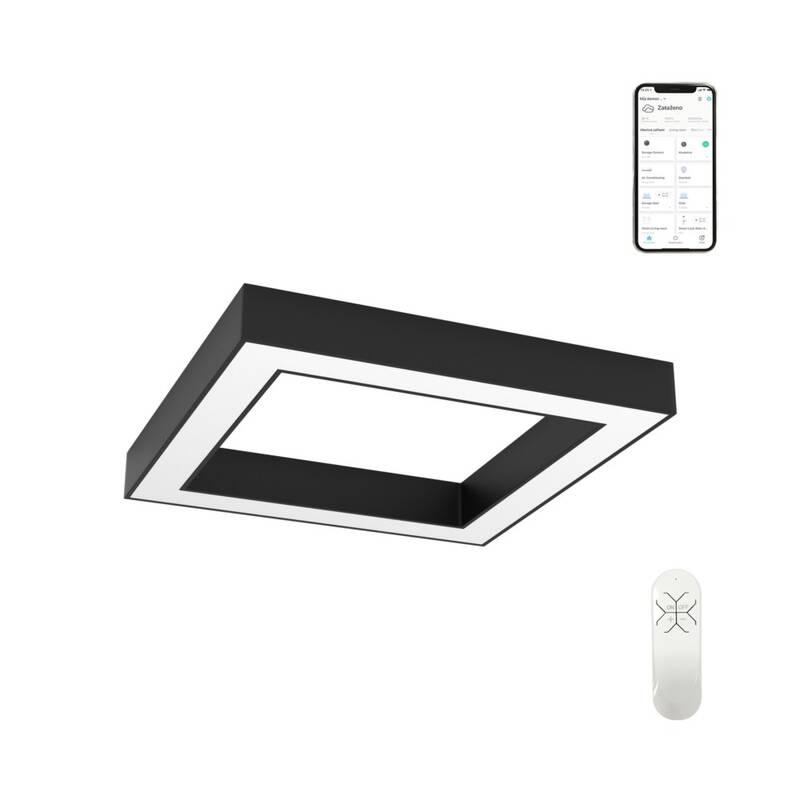 Stropní svítidlo IMMAX NEO CANTO SMART 80x80cm 60W Zigbee 3.0 černé