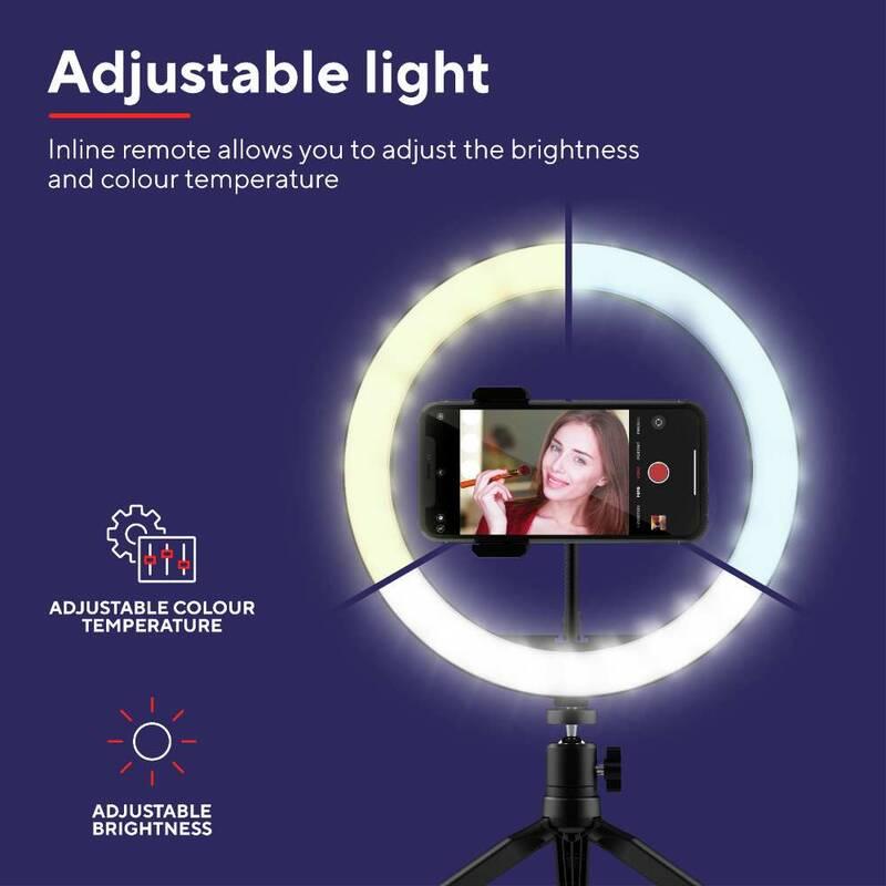 Světlo Trust Maku Ring Light Vlogging Kit