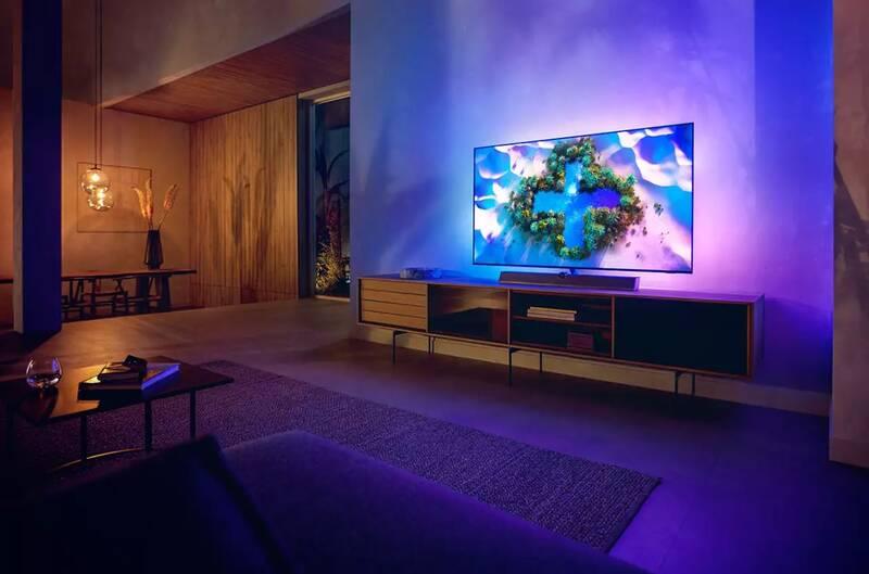 Televize Philips 55OLED936 stříbrná