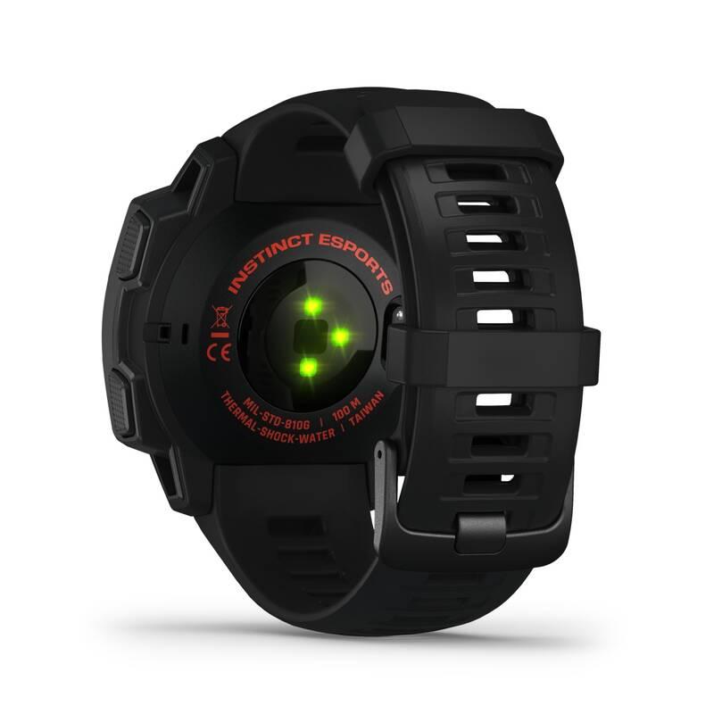 GPS hodinky Garmin Instinct Esports Edition - Black Lava, GPS, hodinky, Garmin, Instinct, Esports, Edition, Black, Lava