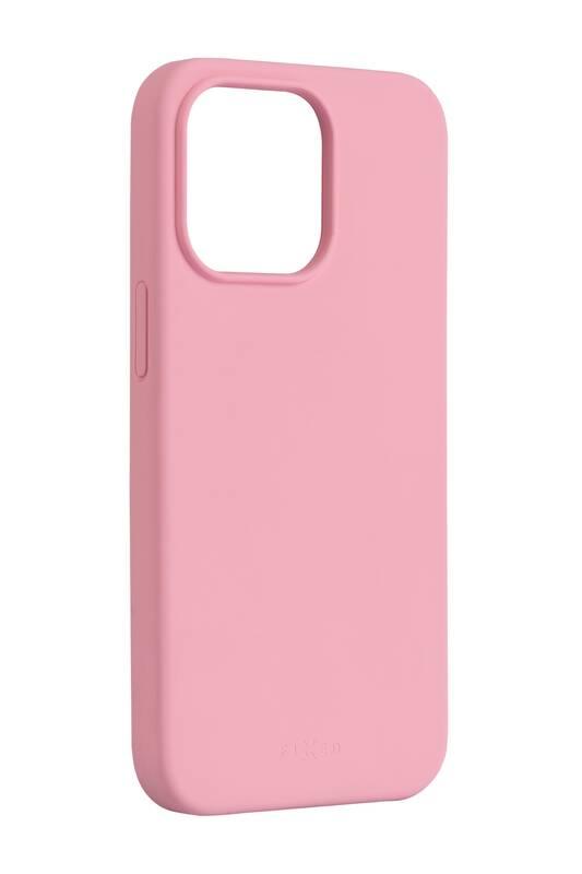 Kryt na mobil FIXED MagFlow s podporou MagSafe na Apple iPhone 13 Pro růžový