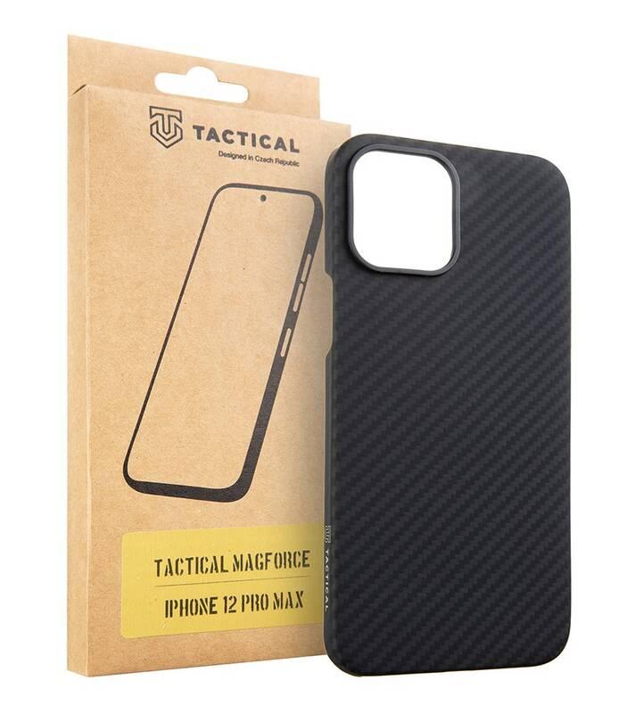 Kryt na mobil Tactical MagForce Aramid na Apple iPhone 12 Pro Max černý, Kryt, na, mobil, Tactical, MagForce, Aramid, na, Apple, iPhone, 12, Pro, Max, černý