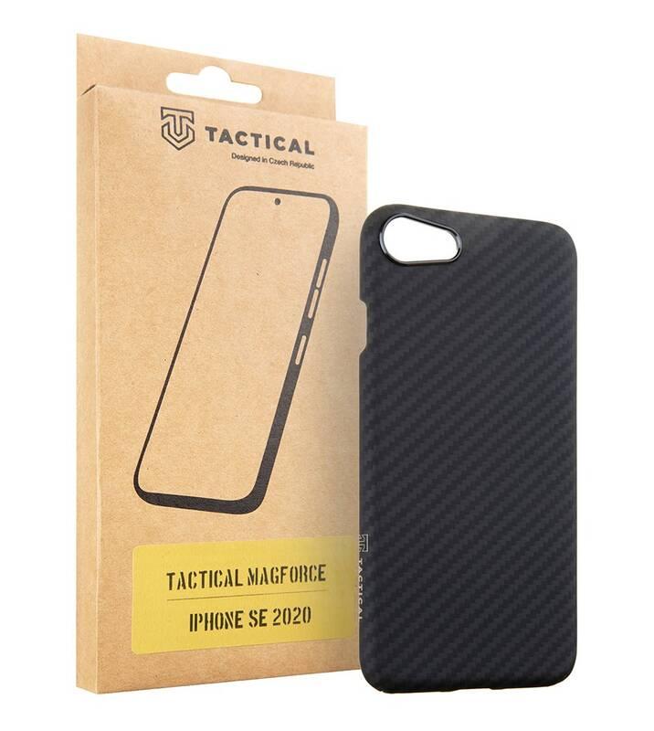 Kryt na mobil Tactical MagForce Aramid na Apple iPhone SE černý