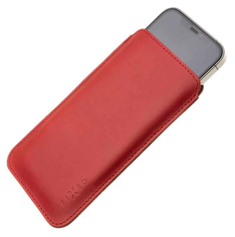 Pouzdro na mobil FIXED Slim na Apple iPhone 12 12 Pro červené