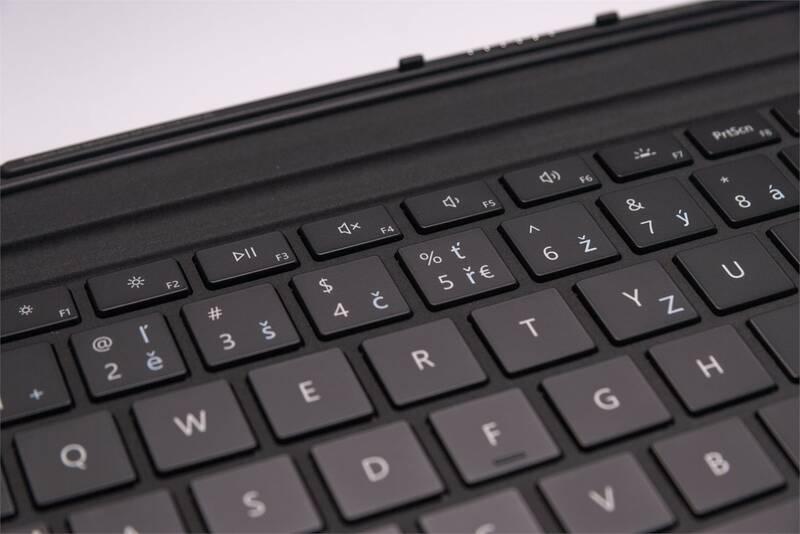 Pouzdro na tablet s klávesnicí Microsoft Surface Pro Type Cover , CZ SK, Pouzdro, na, tablet, s, klávesnicí, Microsoft, Surface, Pro, Type, Cover, CZ, SK