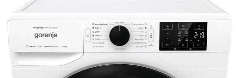 Pračka Gorenje Essential WNEI94BS bílá, Pračka, Gorenje, Essential, WNEI94BS, bílá