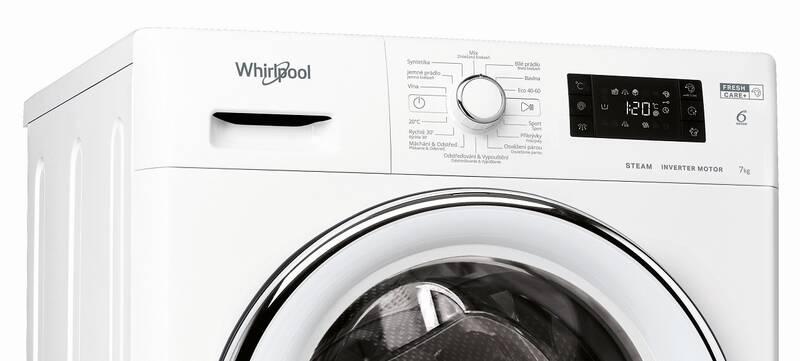 Pračka Whirlpool FreshCare FWSG 71283 CV CZ N bílá