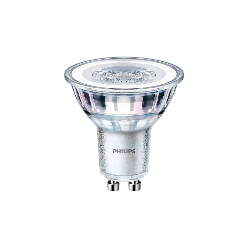 Žárovka LED Philips bodová, 4,6W, GU10, teplá bílá, 6ks, Žárovka, LED, Philips, bodová, 4,6W, GU10, teplá, bílá, 6ks