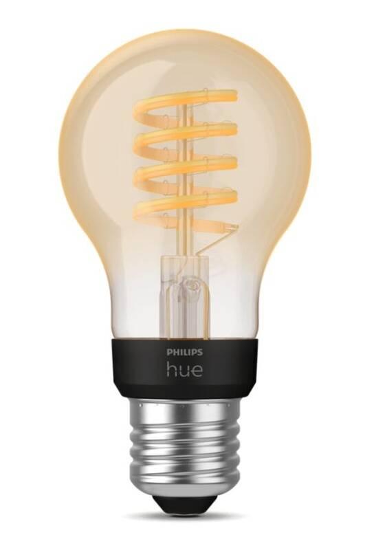 Žárovka LED Philips Hue Bluetooth, filament, 7W, E27, White Ambiance