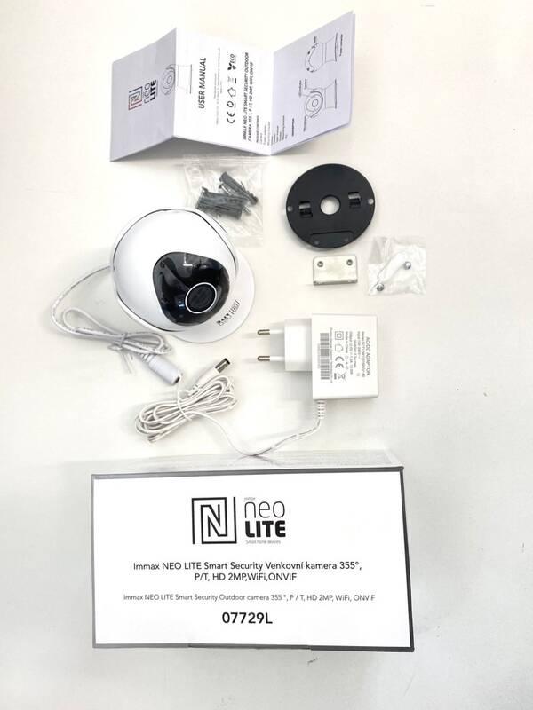 IP kamera IMMAX NEO LITE Smart Security IP65, WiFi