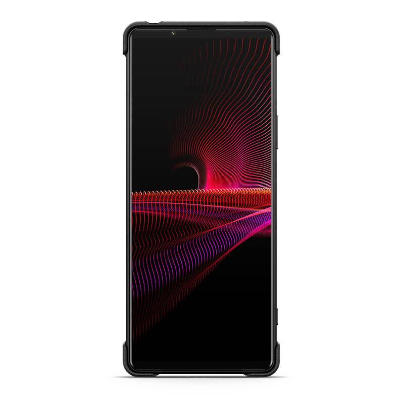 Kryt na mobil Sony Xperia 1 III Stand Cover černý