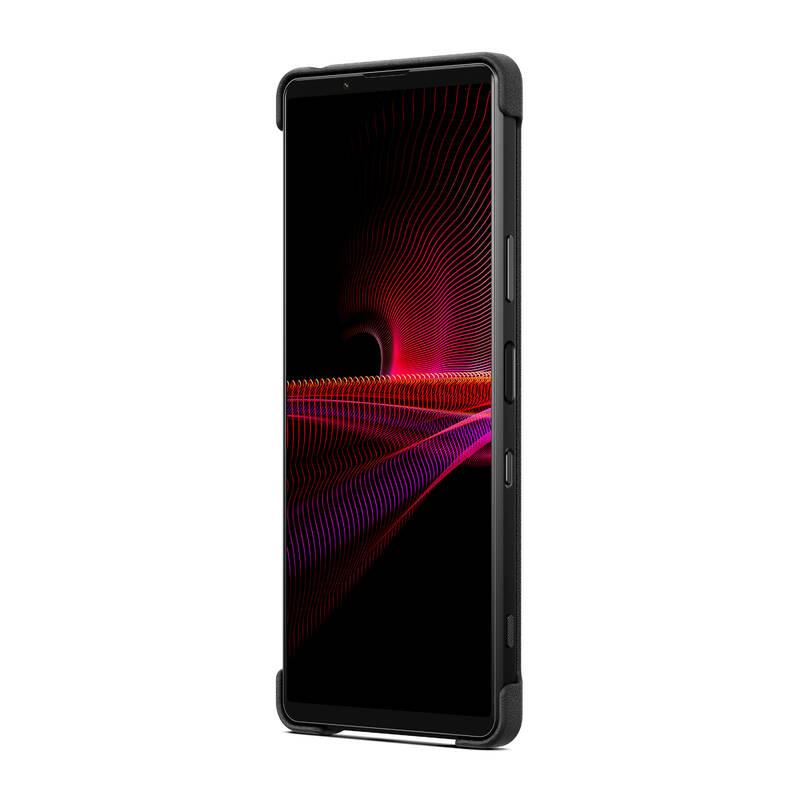 Kryt na mobil Sony Xperia 1 III Stand Cover černý