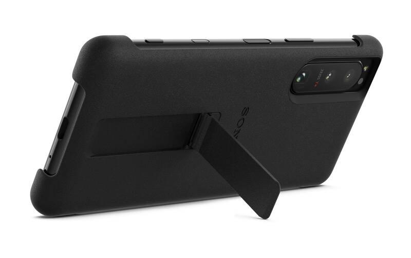 Kryt na mobil Sony Xperia 5 III Stand Cover černý, Kryt, na, mobil, Sony, Xperia, 5, III, Stand, Cover, černý