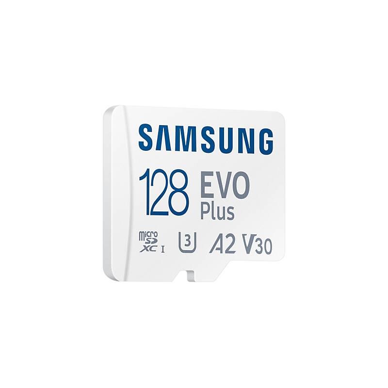 Paměťová karta Samsung Micro SDXC EVO 128GB UHS-I U3 SD adaptér, Paměťová, karta, Samsung, Micro, SDXC, EVO, 128GB, UHS-I, U3, SD, adaptér
