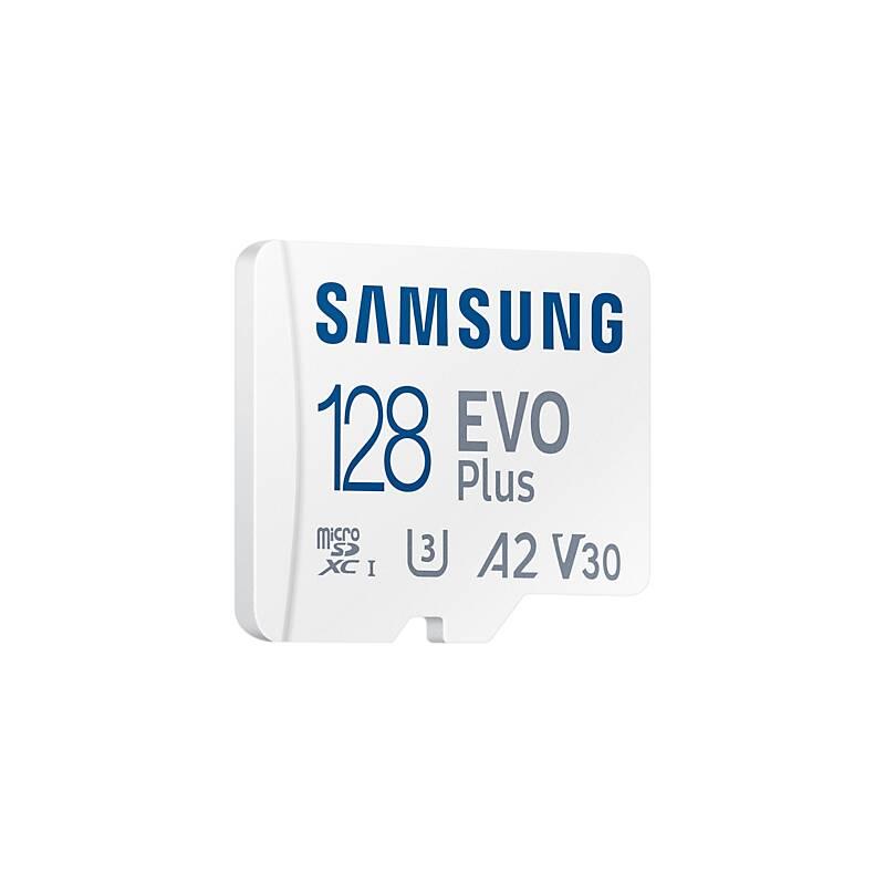 Paměťová karta Samsung Micro SDXC EVO 128GB UHS-I U3 SD adaptér