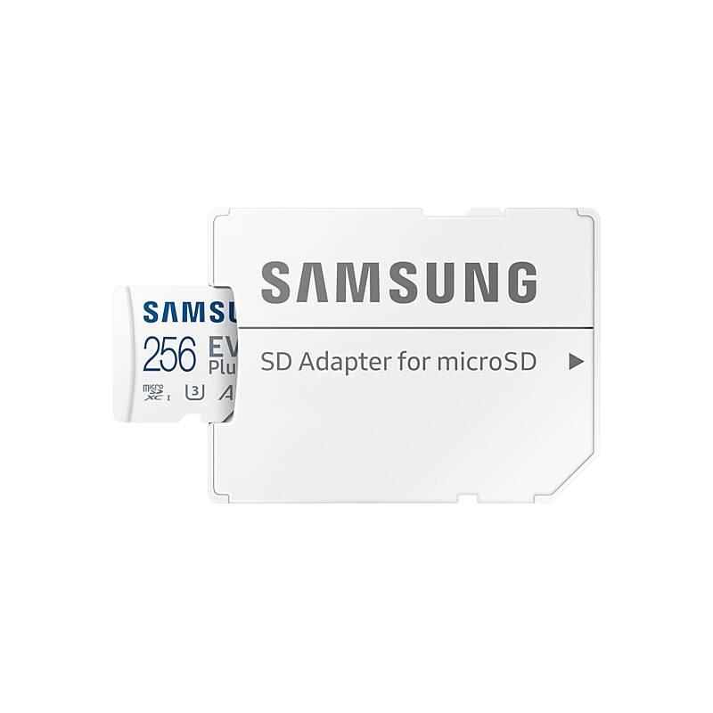 Paměťová karta Samsung Micro SDXC EVO 256GB UHS-I U3 SD adaptér