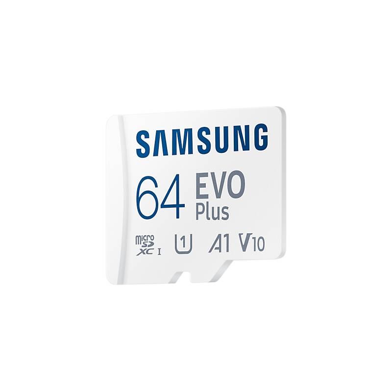 Paměťová karta Samsung Micro SDXC EVO 64GB UHS-I U1 SD adaptér, Paměťová, karta, Samsung, Micro, SDXC, EVO, 64GB, UHS-I, U1, SD, adaptér