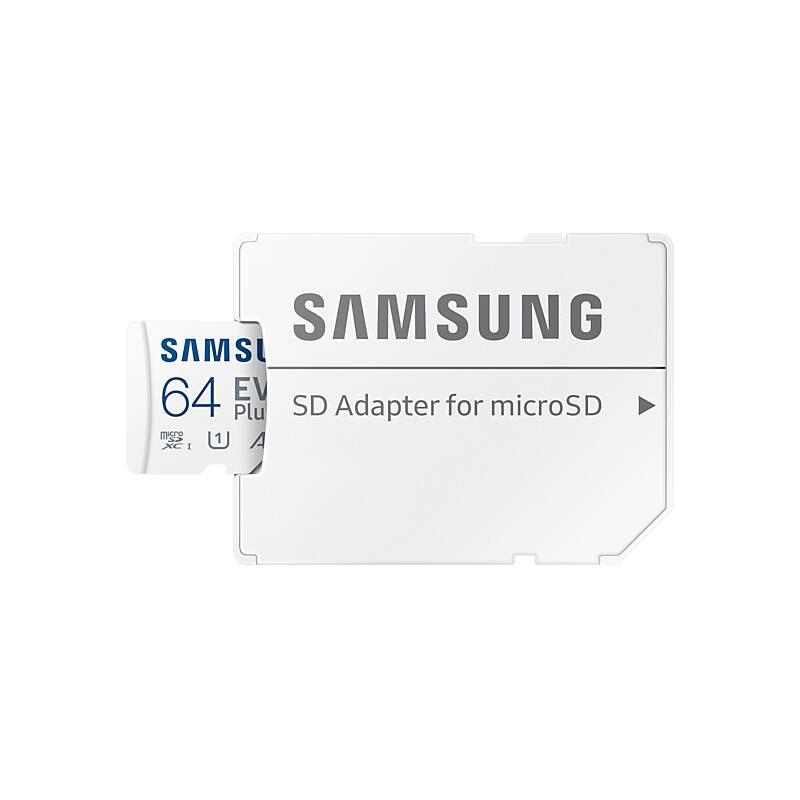 Paměťová karta Samsung Micro SDXC EVO 64GB UHS-I U1 SD adaptér, Paměťová, karta, Samsung, Micro, SDXC, EVO, 64GB, UHS-I, U1, SD, adaptér