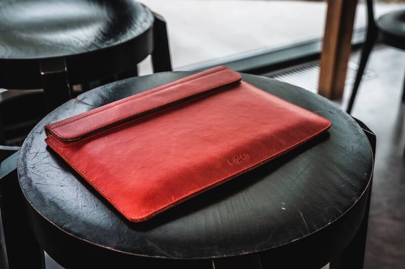 Pouzdro FIXED Oxford na Apple MacBook 12" červené