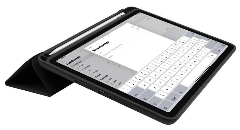 Pouzdro na tablet FIXED Padcover na Apple iPad Air , Sleep and Wake, pouzdro pro Pencil černé