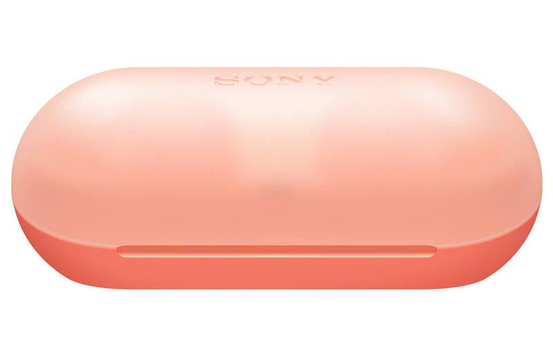 Sluchátka Sony WF-C500 oranžová, Sluchátka, Sony, WF-C500, oranžová